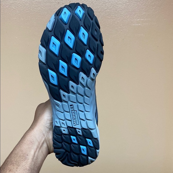 Merrell Siren Edge Q2 “Blue Gray Black” Waterproof Trail Running Sneakers - Picture 14 of 16